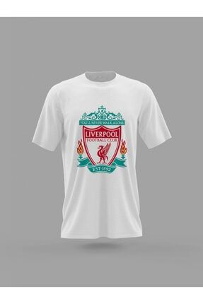 Unisex Liverpool Premiere Lig Futbol Takımı Baskılı T-shirt PNRMTSHRT4425