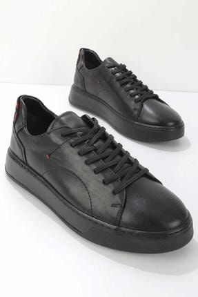 Siyah Leather Erkek Sneaker E01863110003