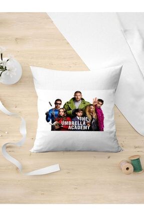 The Umbrella Academy Netflix Dizi Film Süper Kahraman Yastık Kılıfı PNRMYSTT2085