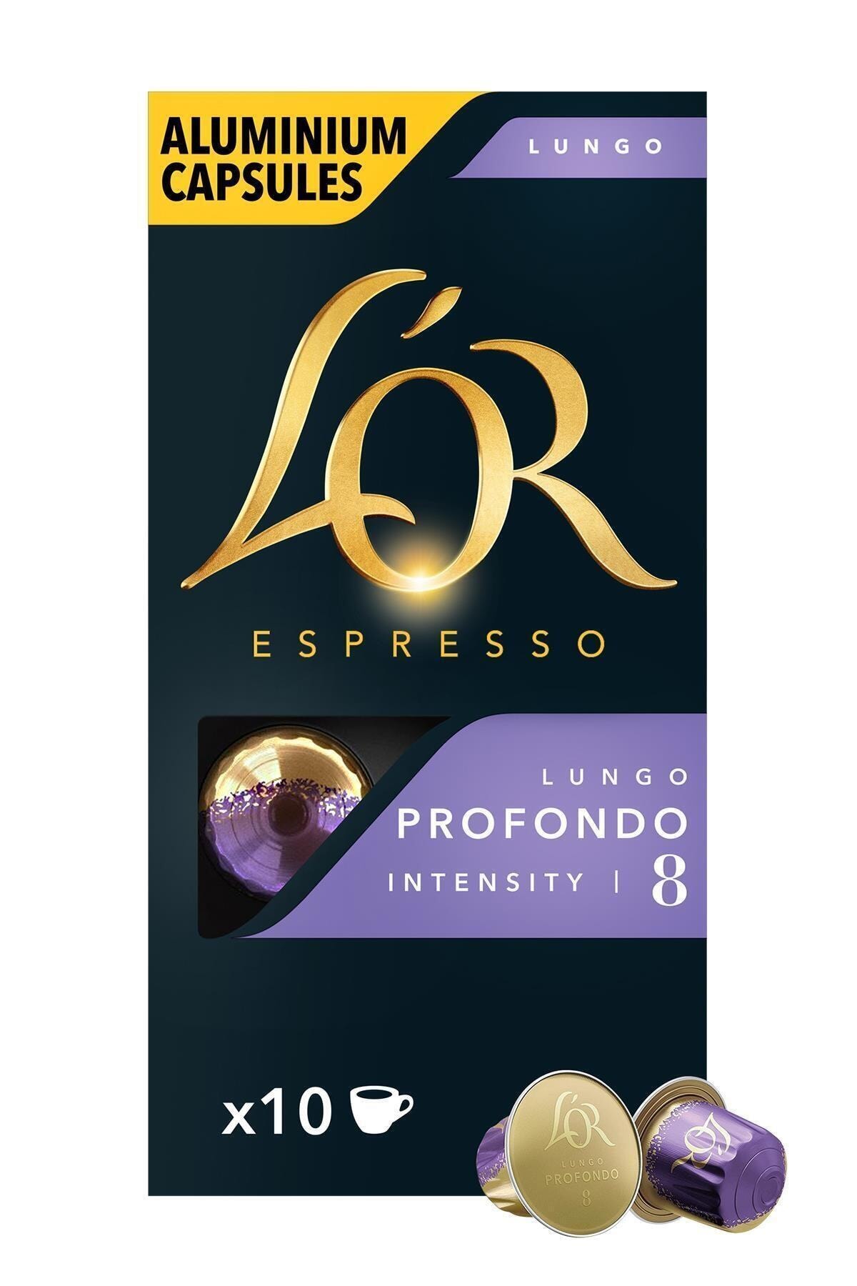 L'OR Kapsül Kahve Lungo Profondo 10 x Nespresso Uyumlu Kapsül