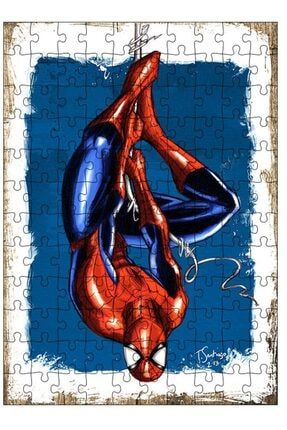 Ahşap Mdf Puzzle Yapboz Örümcek Adam - Spider Man 120 Parça 25*35 Cm TYC00338701899