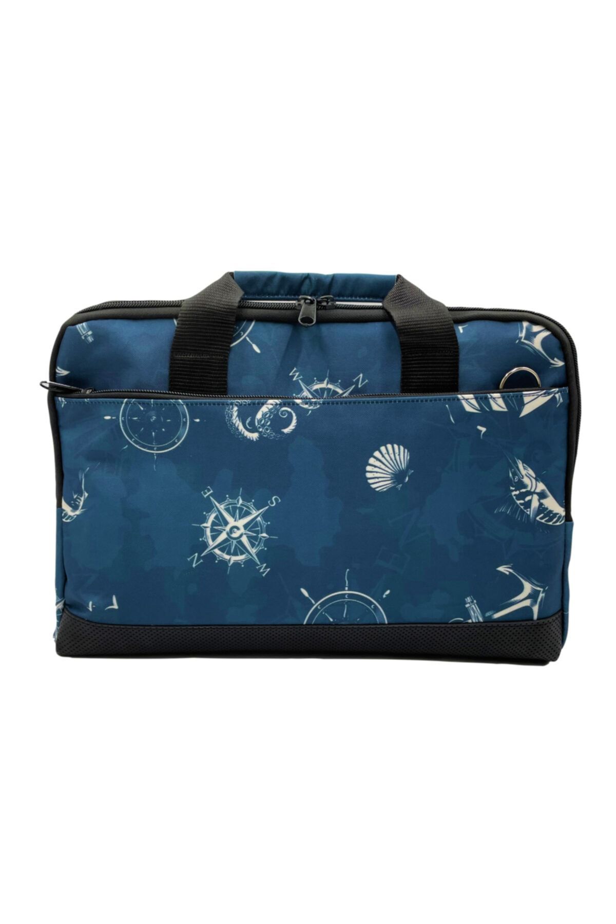 Differ-15.6'' Inch, Ocean Pattern, Shoulder Strap and Cross Notebook Laptop Macbook Bag 4