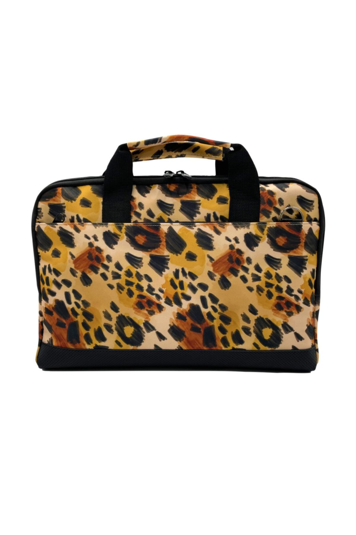 Differ-15.6'' Inch, Leopard Pattern, Shoulder Strap and Cross Notebook Laptop Macbook Bag 4