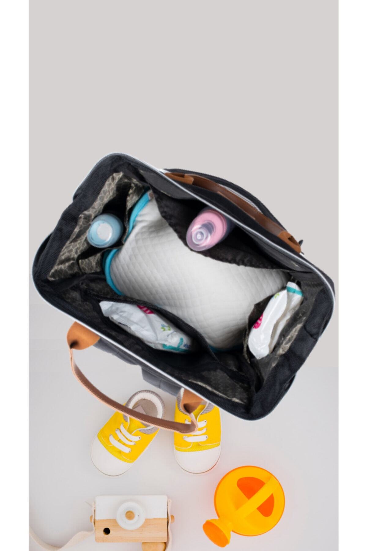 Sahra Stil 4'lü Büyük Doğum Seti-bebek Bakım Çantası,hastane Çıkış Set,7'li Mendil Ve 3'lü Çorap Set fotoğrafı 3 (önizleme)