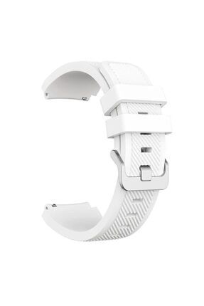Huawei Watch Gt Gt2 Kordon Kayış Akıllı Saat Kordonu - 46 mm - Beyaz Huawei Silikon Kordon 46mm - 739