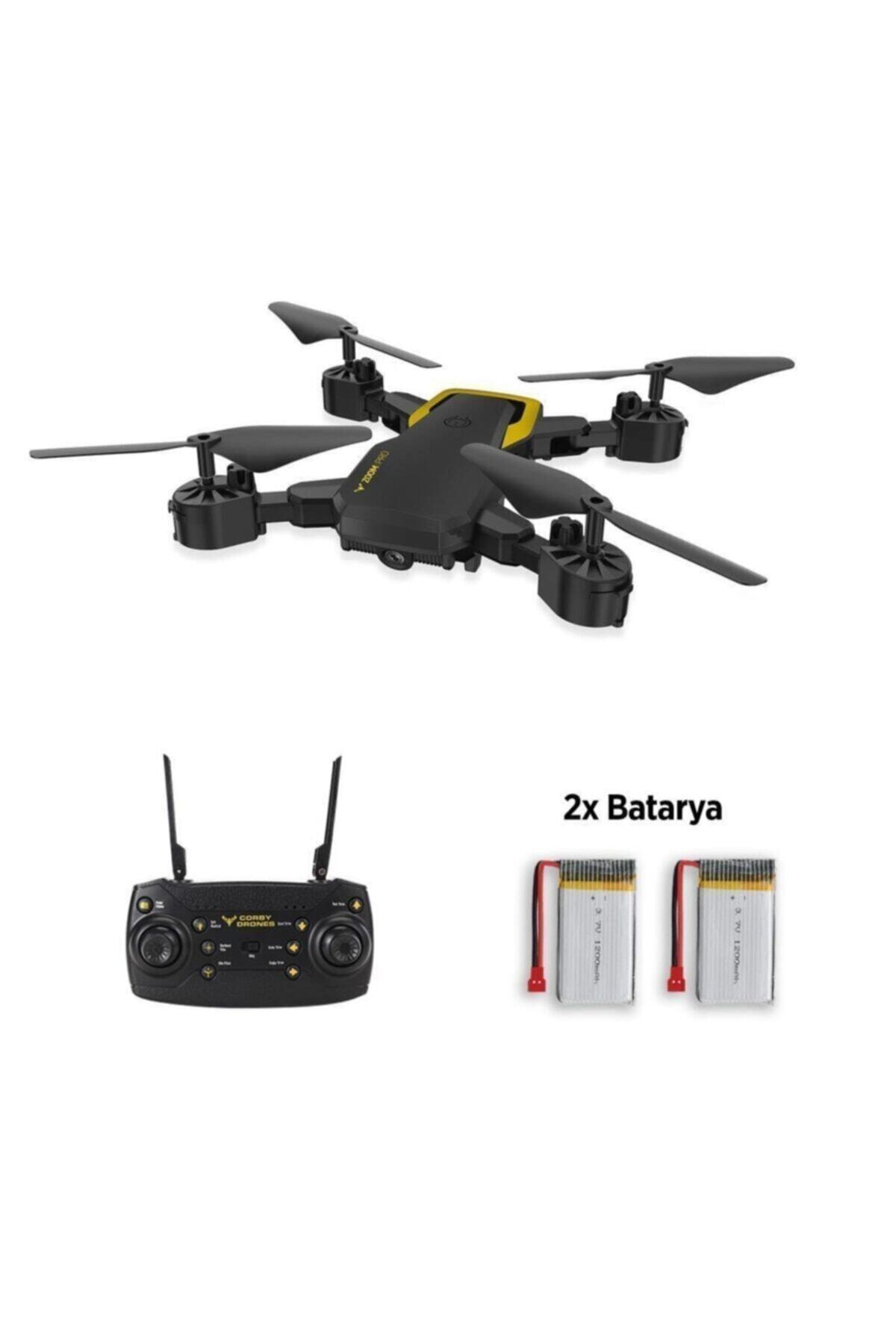 Cx007 Zoom Pro Smart Kameralı Drone + 2 Batarya