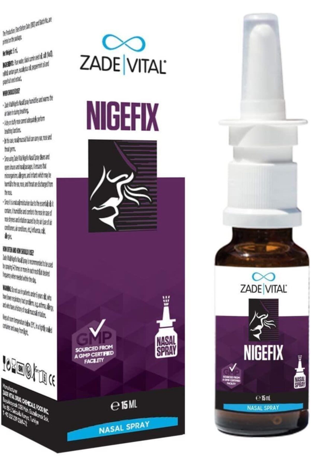 Nigefix Nazal Sprey 15 Ml