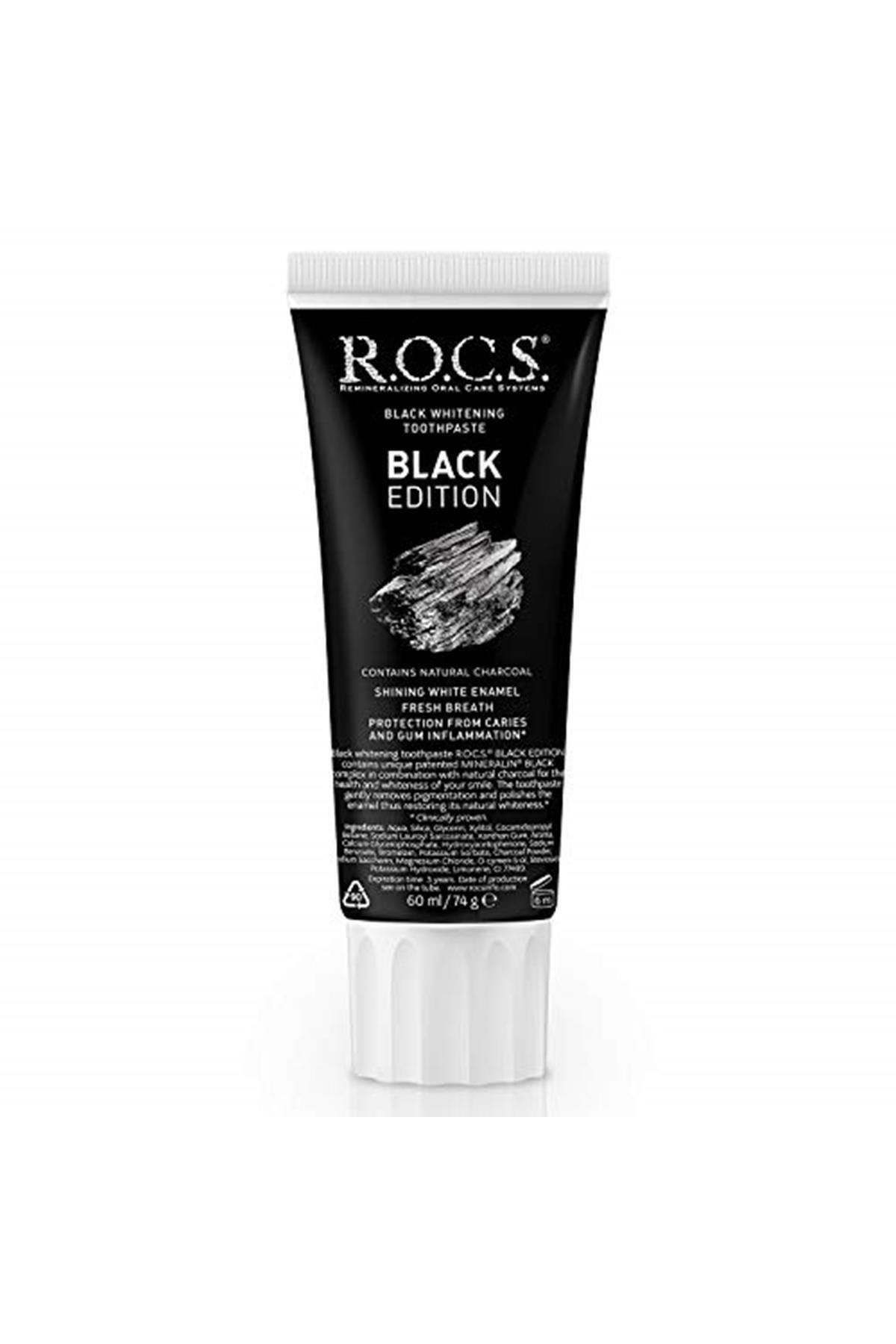 R.O.C.S.-Black Edition Comure Extract Whitening Toothpaste 74 Gr 3