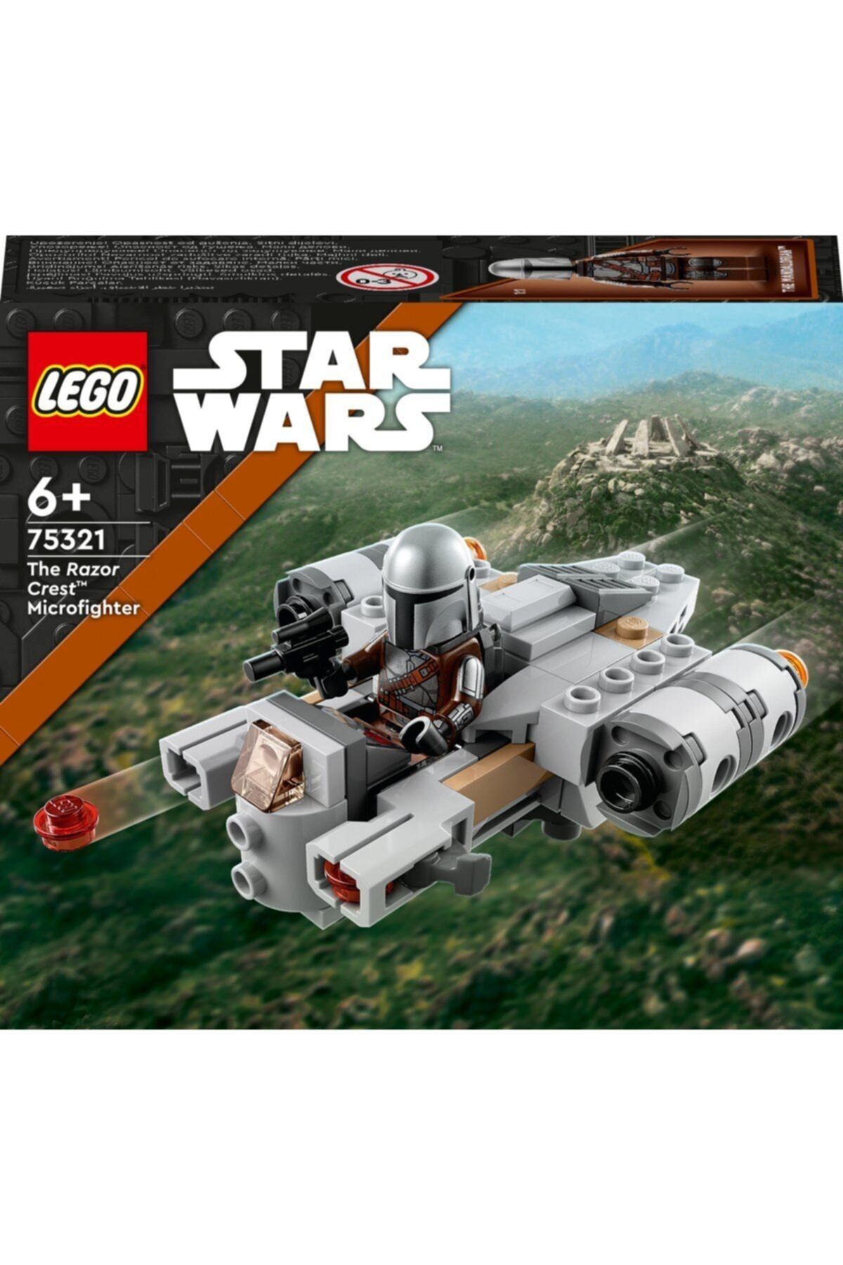 LEGO مجموعه ساخت و ساز Star Wars Razor Crest Micro Warrior 75321 (98 قطعه)