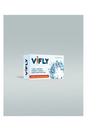 Vifly L-lizin, L-karnosin, Vitamin C Ve Gözotu Içeren Takviye Edici Gıda, 30 Bitkisel Kapsül VIFFKK5545