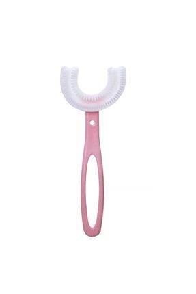 U Tipi Çocuk Ağız Bakım Ve Diş Fırçası (7-12 Yaş) utype_large_stick_pink