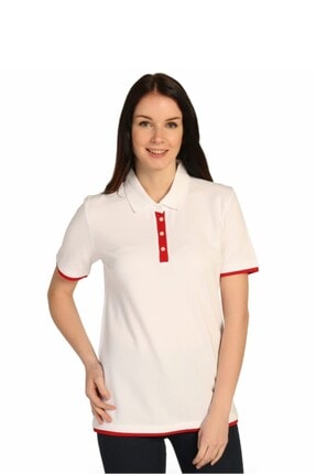 Polo Yaka Bayan Pike Pamuk T-shirt A19A006