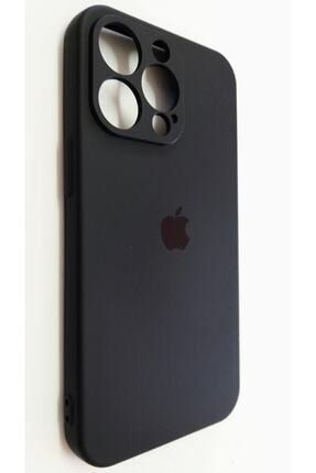 Iphone 13 Pro Max Uyumlu Kamera Korumalı Içi Kadife Logolu Telefon Kılıfı lan-13-PMX