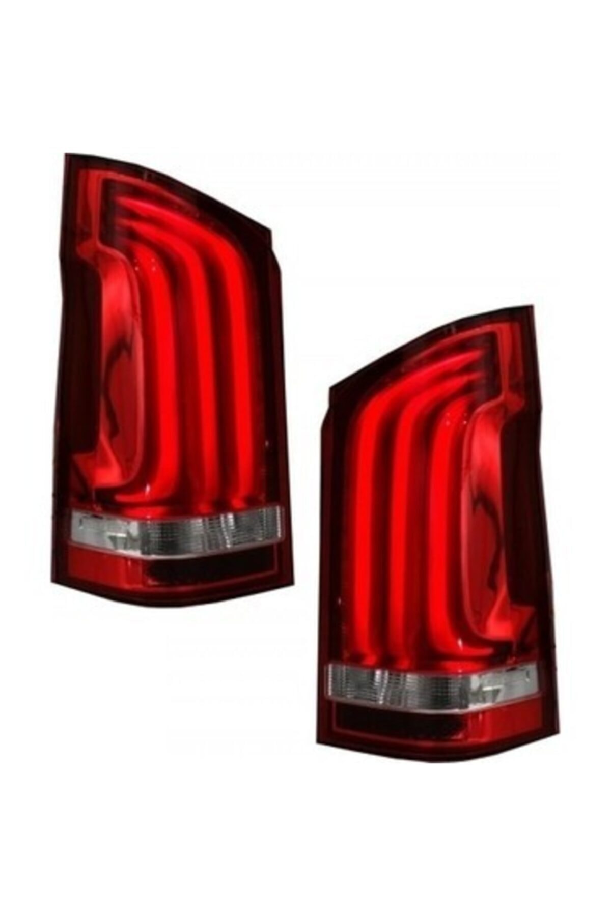 Genel Markalar Mercedes Vito W447 Maybach Dizayn LED Stop Lambası 2014-2023 Uyumlu