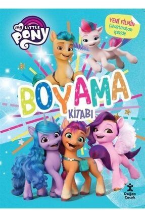 My Little Pony Boyama Kitabı Yeni Filmin Çıkartmaları Içeride 9786254163173