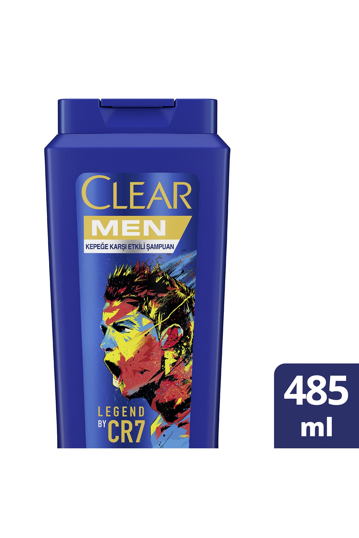 Clear Men Kepeğe Karşı Etkili Şampuan Legend BY CR7 Cristiano Ronaldo 485 ml