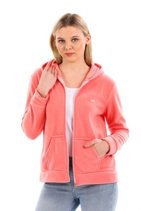 Kadın Polar Sweatshirt Pembe ST21WK017