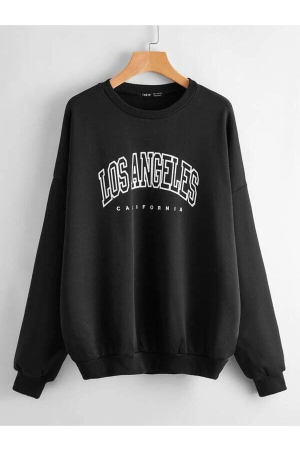Black los angeles sweatshirt shop