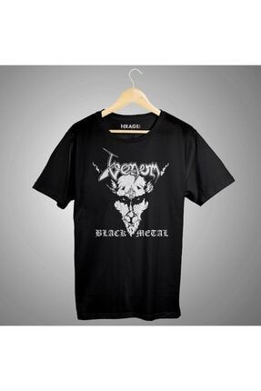 Venom Black Metal Baskılı Unisex Tişört VNM1971537UT