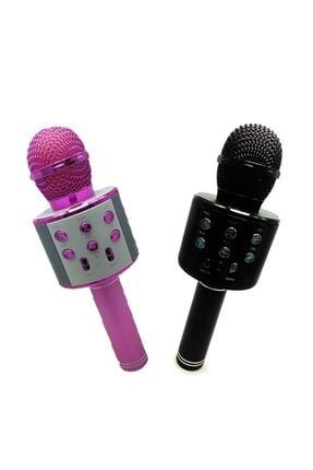 Bluetooth Karaoke Mikrofon Usb Kart Girişi karaoke
