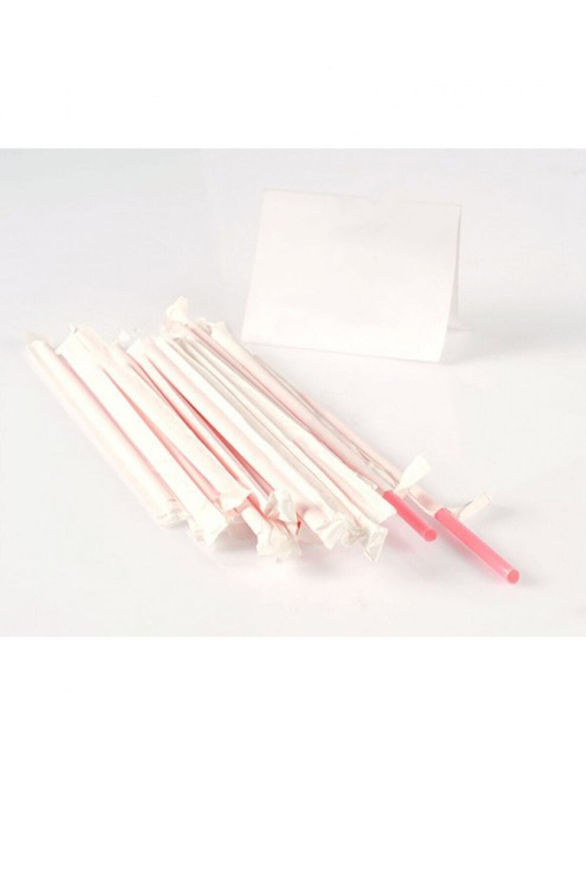 Akyüz Plastik Misslady Kağıtlı Pipet 200 Adet