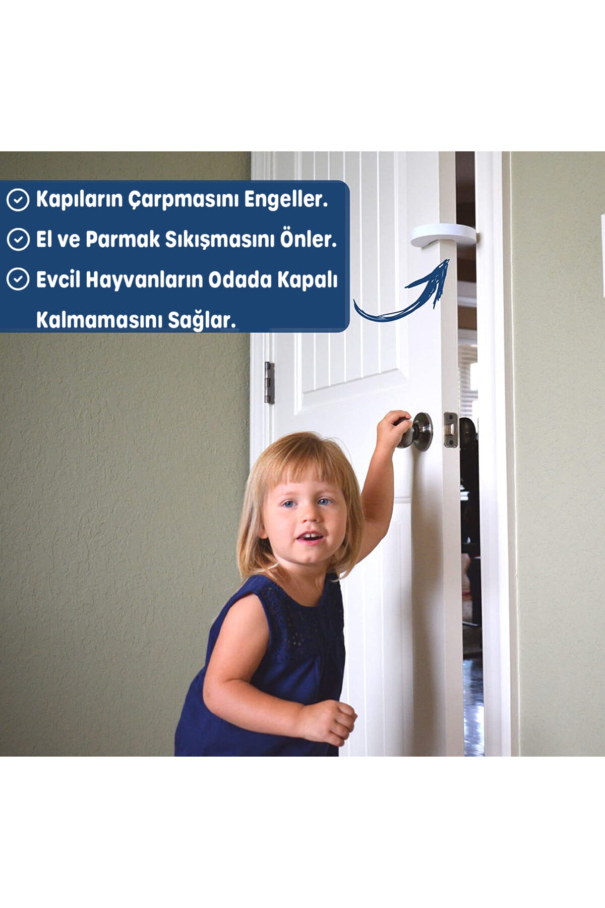 İdeal Baby 4 Adet Sünger Kapı Durdurucu fotoğrafı 5 (önizleme)