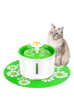 Kedi Köpek Için Su Çeşmesi Su Pınarı Otamatik Oval Su Sebili 400-8157