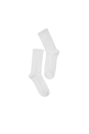 Towel Beyaz Pamuklu Soket Çorap TYC00338533534
