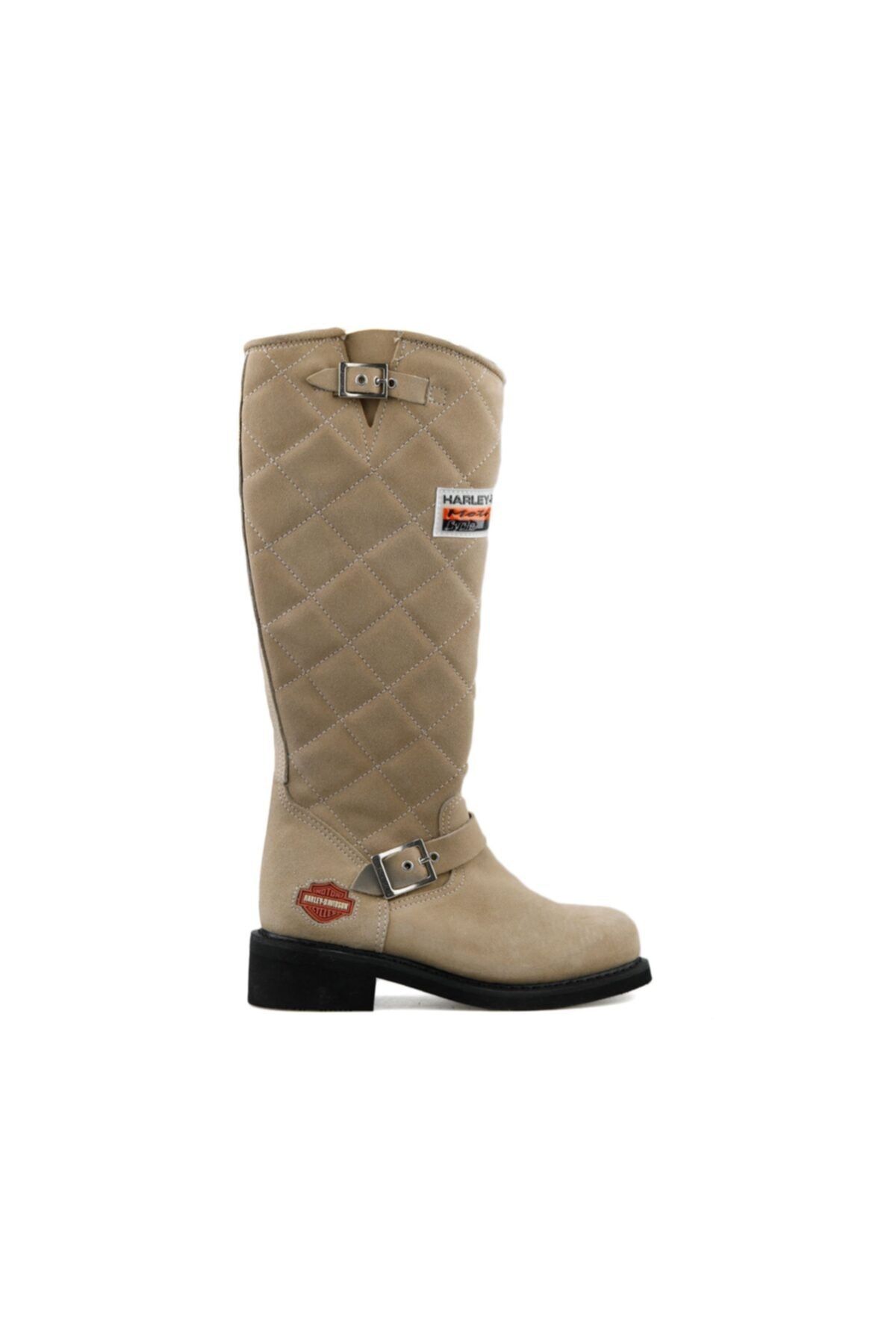 چکمه های روزانه Unisex 025g0074-hi-crosta Cream Harley Davidson