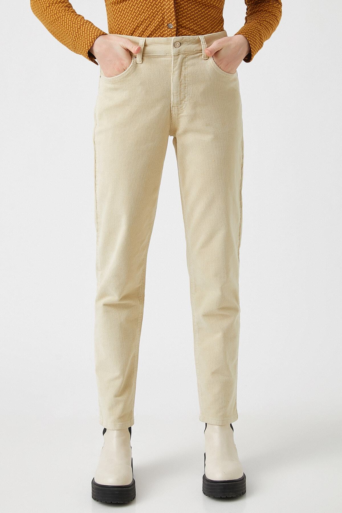 Koton-Women's Stone Jeans 2WAL40039MW 3
