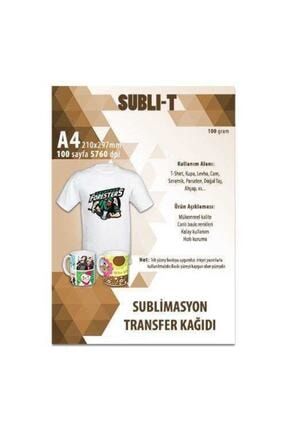 Sublimasyon Transfer Baskı Kağıdı A4 Teks. SB010303-000014