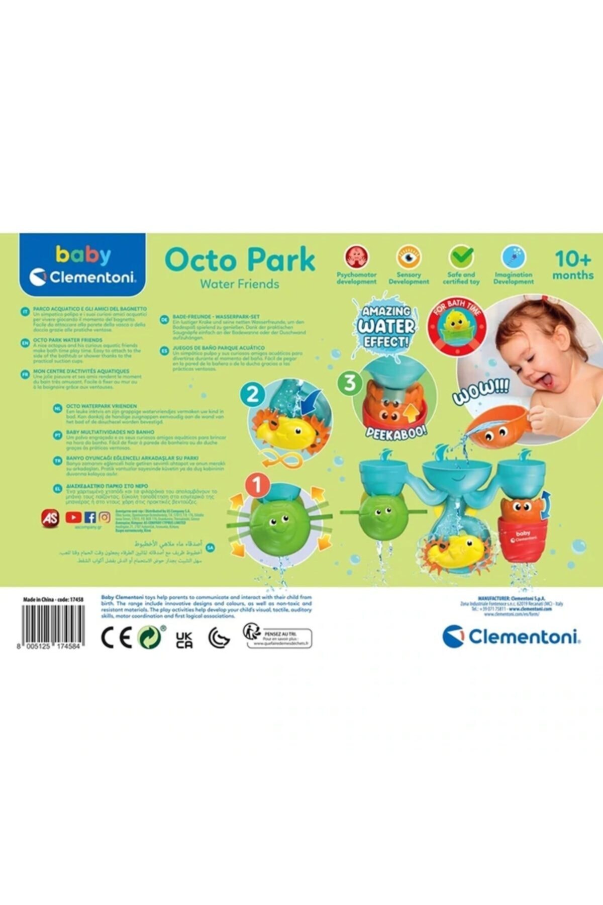 Fillikutum Baby Clementoni Su Parkı Banyo Oyuncağı fotoğrafı 4 (önizleme)