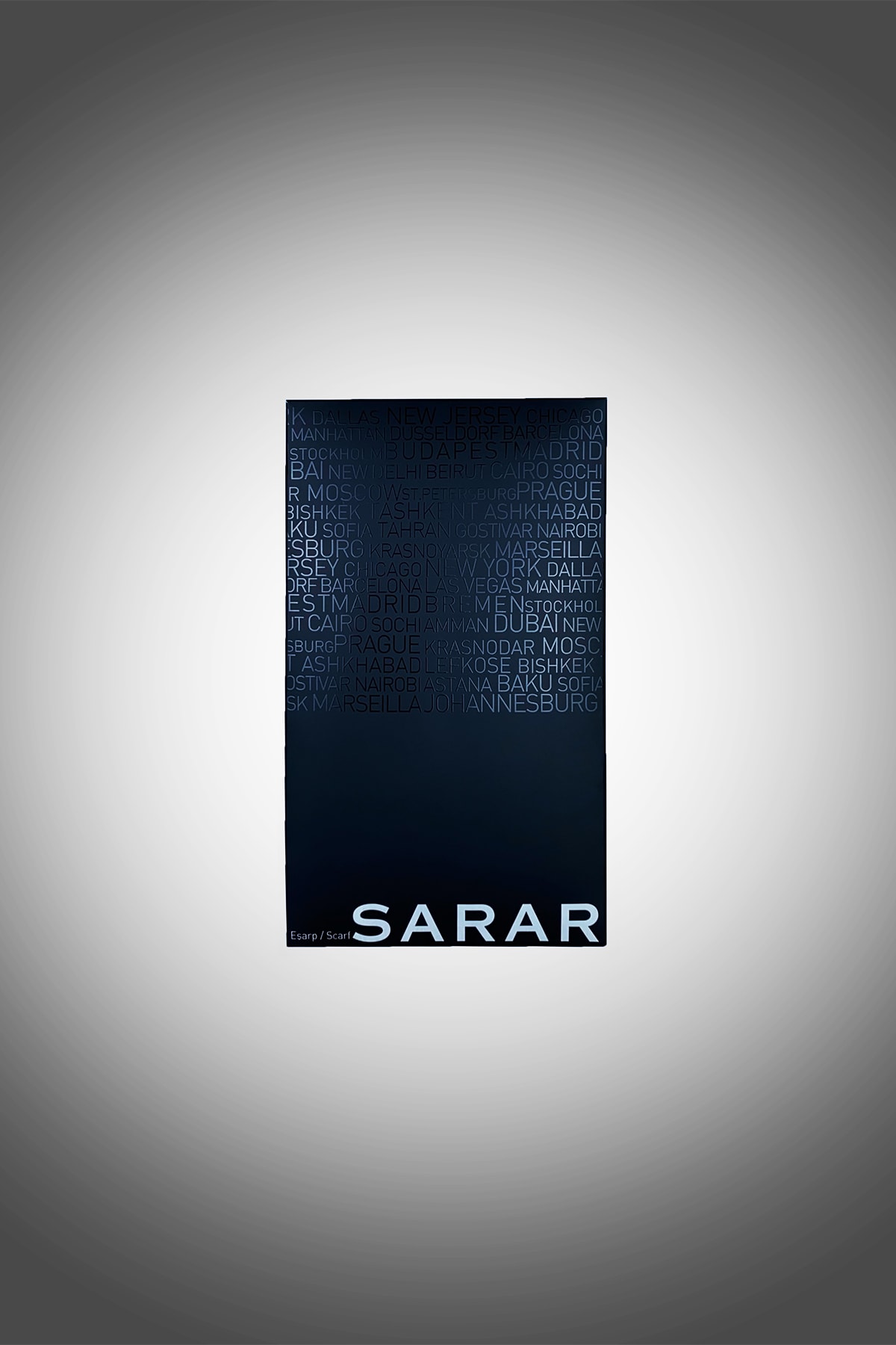 Sarar-Women's Solid Color Crepe Scarf 90x90 cm 4