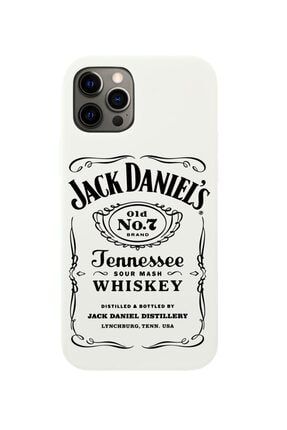 Iphone 11 Pro Max Jack Daniel's Desenli Beyaz Lansman Telefon Kılıfı EAJACKİPHTKK2