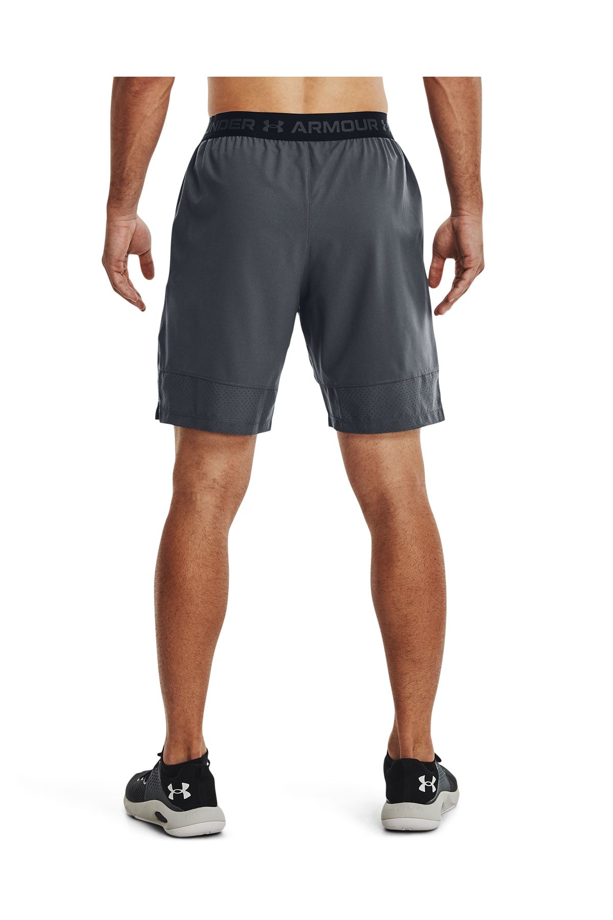 شورت ورزشی خاکستری مردانه بافندگی UA در 1370382 012 Under Armour