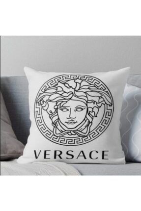 Versace Beyaz Renk Dekoratif Kırlent Kılıfı VERSBZ78014528