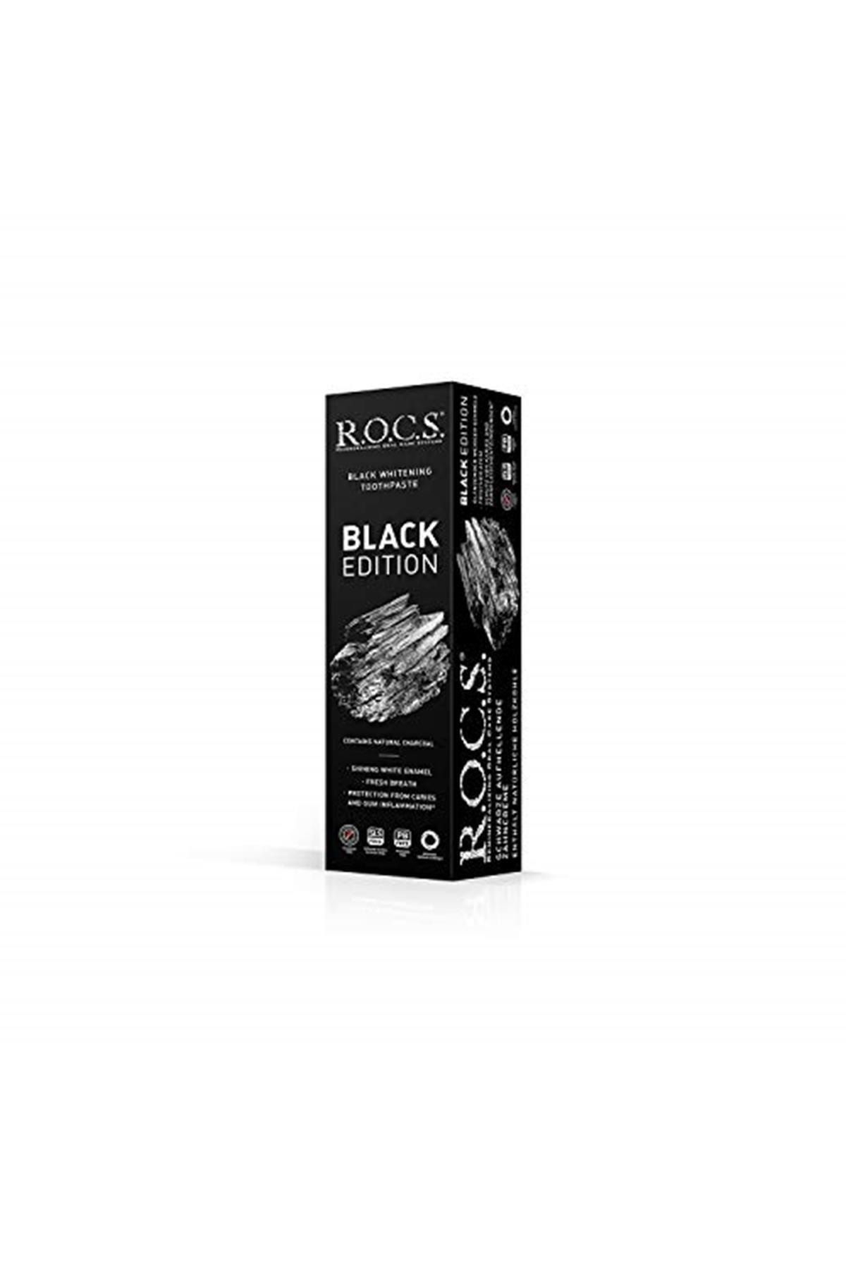 R.O.C.S.-Black Edition Comure Extract Whitening Toothpaste 74 Gr 2