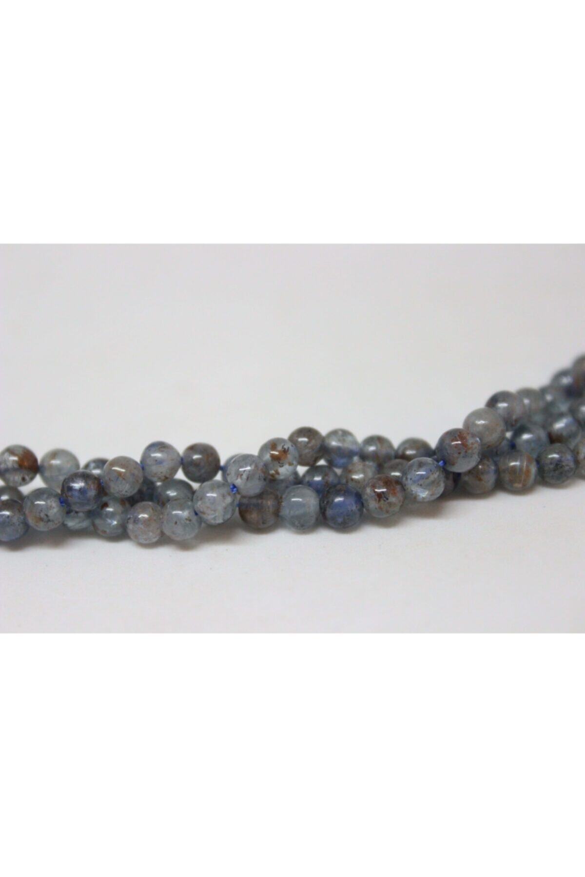 Yasamtohumu-Kyanite Stone 4mm/3 Pieces 1