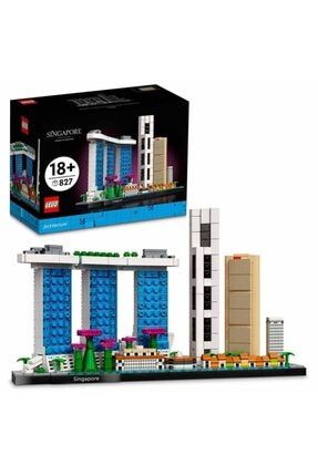 ® Architecture Şehir Yapıları Koleksiyonu: Singapur 21057 - Yetişkinler Için Koleksiyonluk Serg T02021057