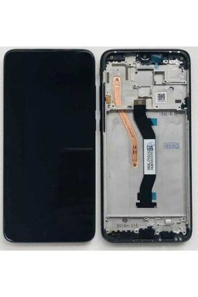 Xiaomi Redmi Note 8 Pro Uyumlu Lcd Ful Çıtalı Ekran Dokunmatik 1 Simli Siyah 4884-R3