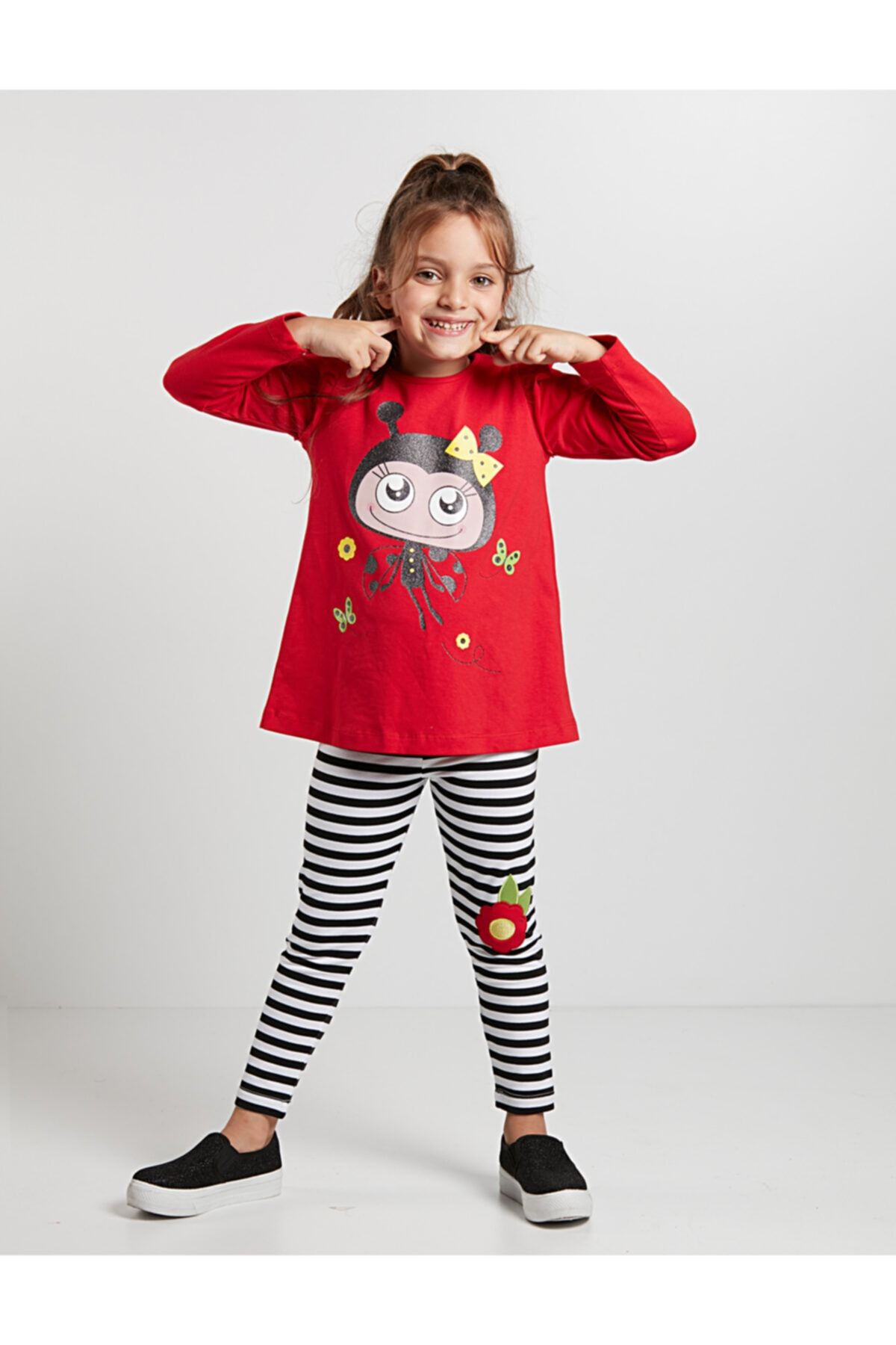 Denokids Zweiteiler Rot Slim Fit Fast ausverkauft