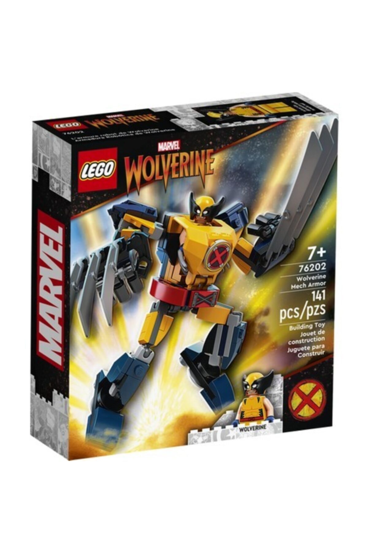 LEGO Super Heroes 76202 Wolverine Robot Zırhı (141 Parça)