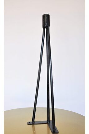 45 cm Metal Firkete Baton Ayak Sehpa Zigon Fiskos Yan Sehpa Kütük Sehpa Demir Ayağı 1 Adet MSA2