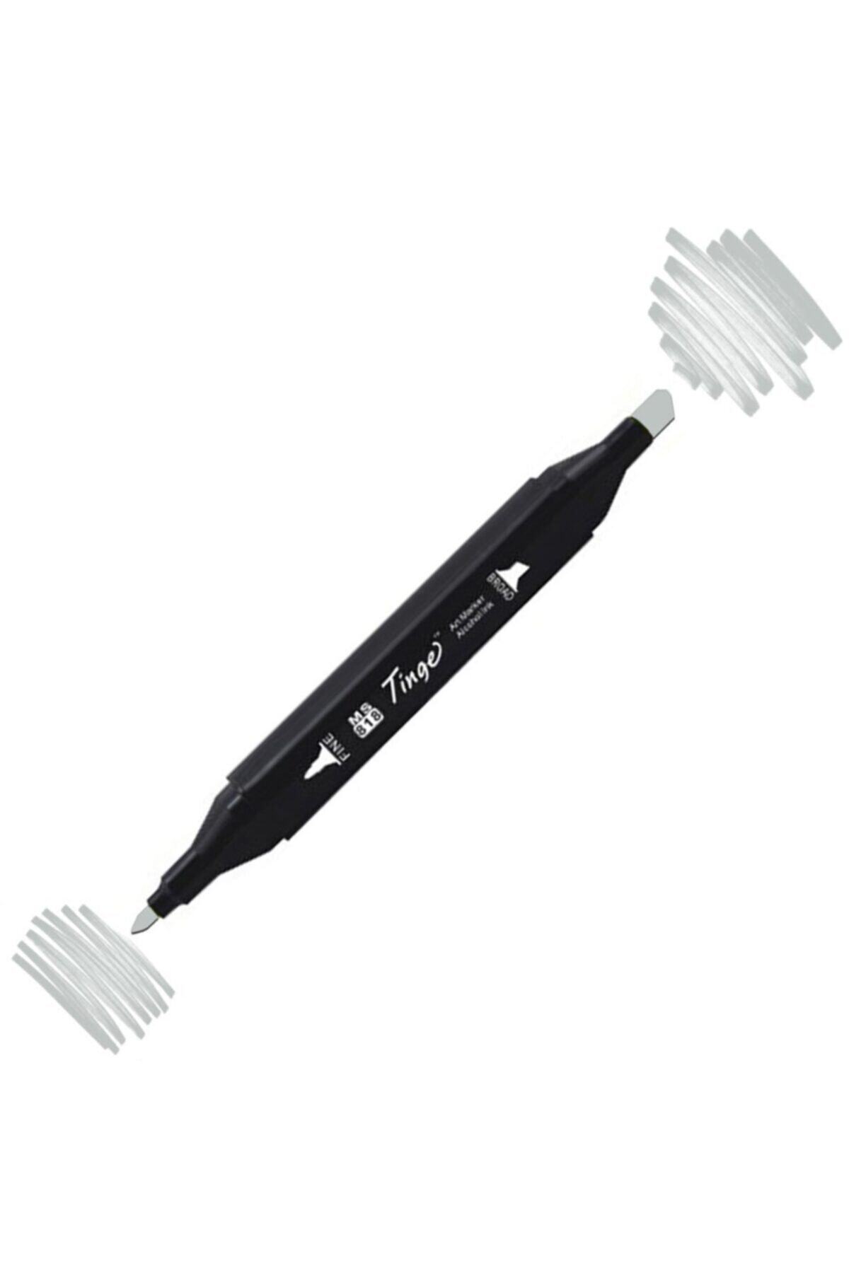 Twin Double Tip Marker Pen Gg3 Green Grey