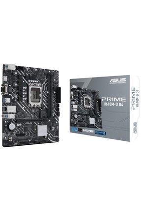 Prime H610m-d D4 Intel H610 Soket 1700 Ddr4 3200mhz Matx Gaming (oyuncu) Anakart AAAA42ASU0062