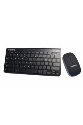 No:105 Black Wireless Bluetooth Klavye + Mouse Set Slim (ingilizce)(10mt) 300.20.10.0010