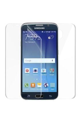 Samsung Galaxy S6 Ön + Arka Kavisler Dahil Tam Ekran Kaplayıcı Film / Uyumlu Ekran Koruyucu-M/386