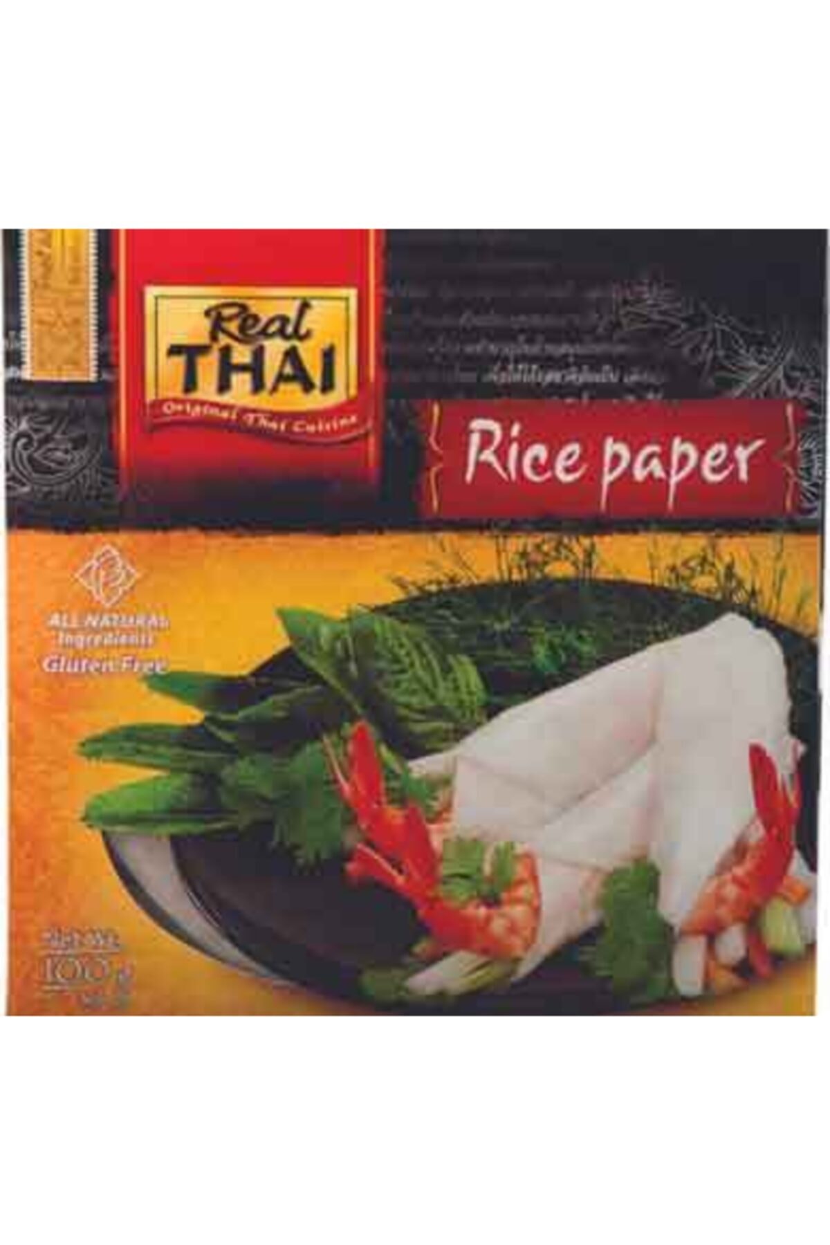 Real Thai Real Thaı Rice Paper (pirinç Yufkası) (22 Cm) 100 G