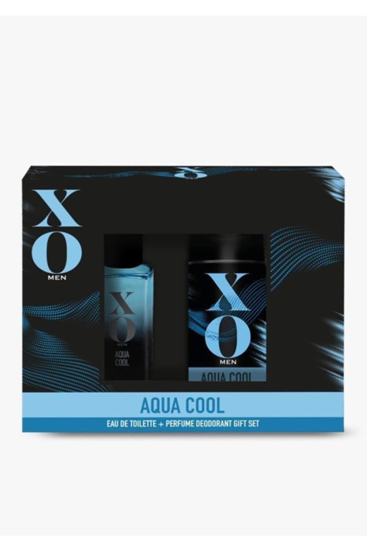 Aqua Cool Edt 100 ml عطر مردانه + دئودورانت 125 میلی لیتر ست 86906056626844 Xo