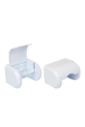 Luxwares- Plastik Kapaklı Wc Tuvalet Kağıtlığı ST01980